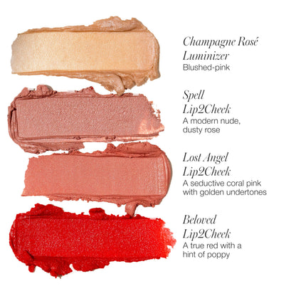 RMS Beauty Lip2Cheek Cream Blush and Lip Tint, Buildable Lip and Cheek Stain, 0.28 oz