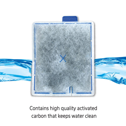 Aqueon Aquarium Fish Tank Replacement Filter Cartridges, Large - 3 Pack | Fish tank filter cartridge with activated carbon, rinse-install tab, change every 4 weeks, fits canister filter 200-400
