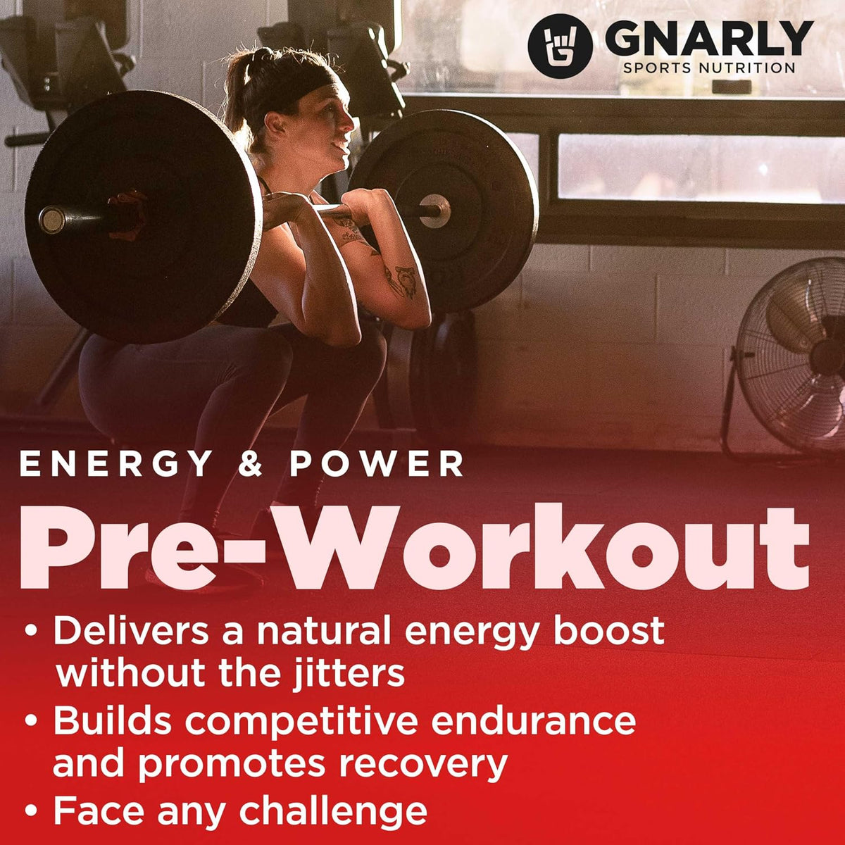 Gnarly Whey Grass-Fed Protein Supplement, Vanilla (32.0oz) and Gnarly Preworkout Strawberry Lemonade Caffeine Free (14.82oz)