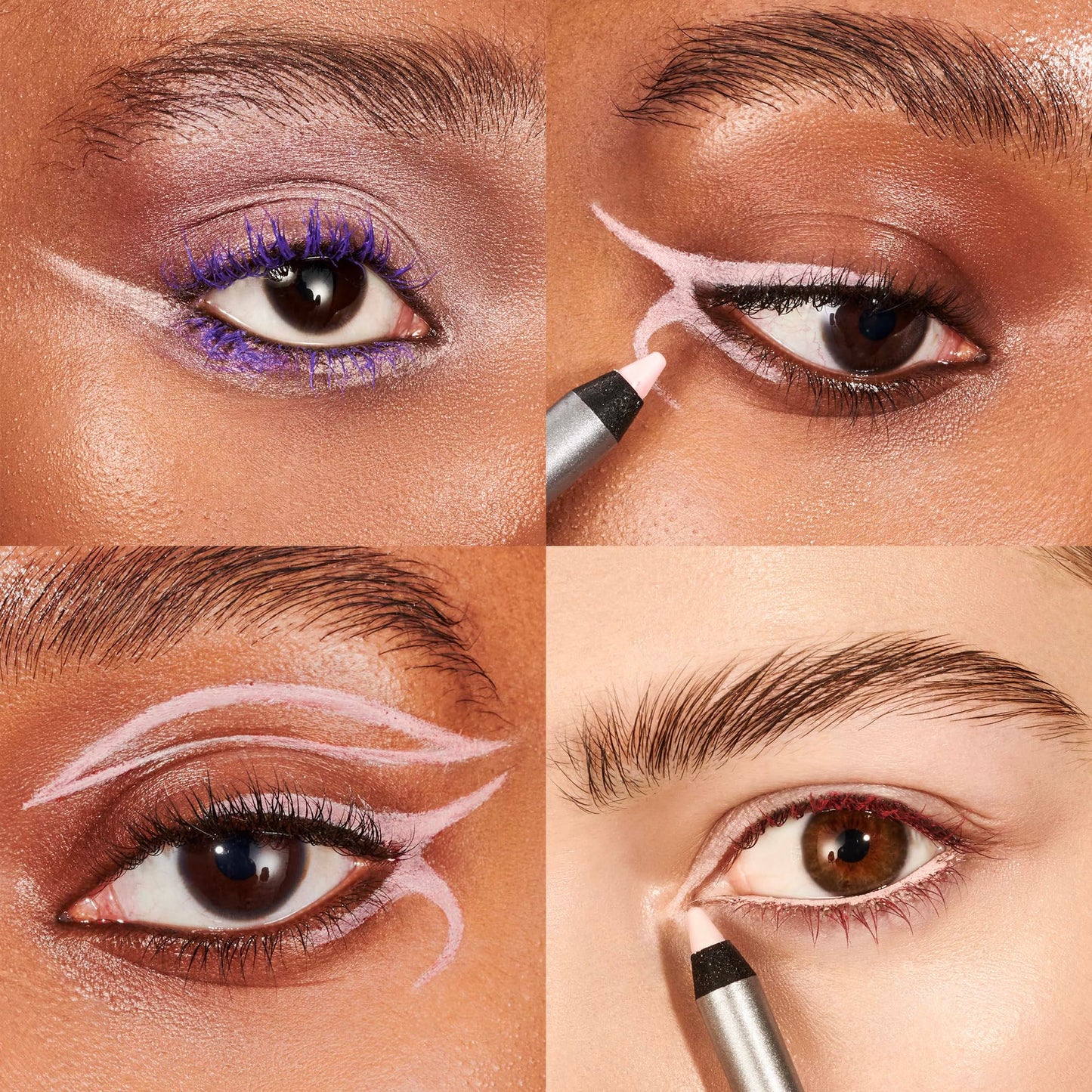 Wonderskin Eyeliner Pencil, 1440 Longwear Pink Eyeliner Pencil - Waterproof, Sharpenable & Smudge Proof (Icing)