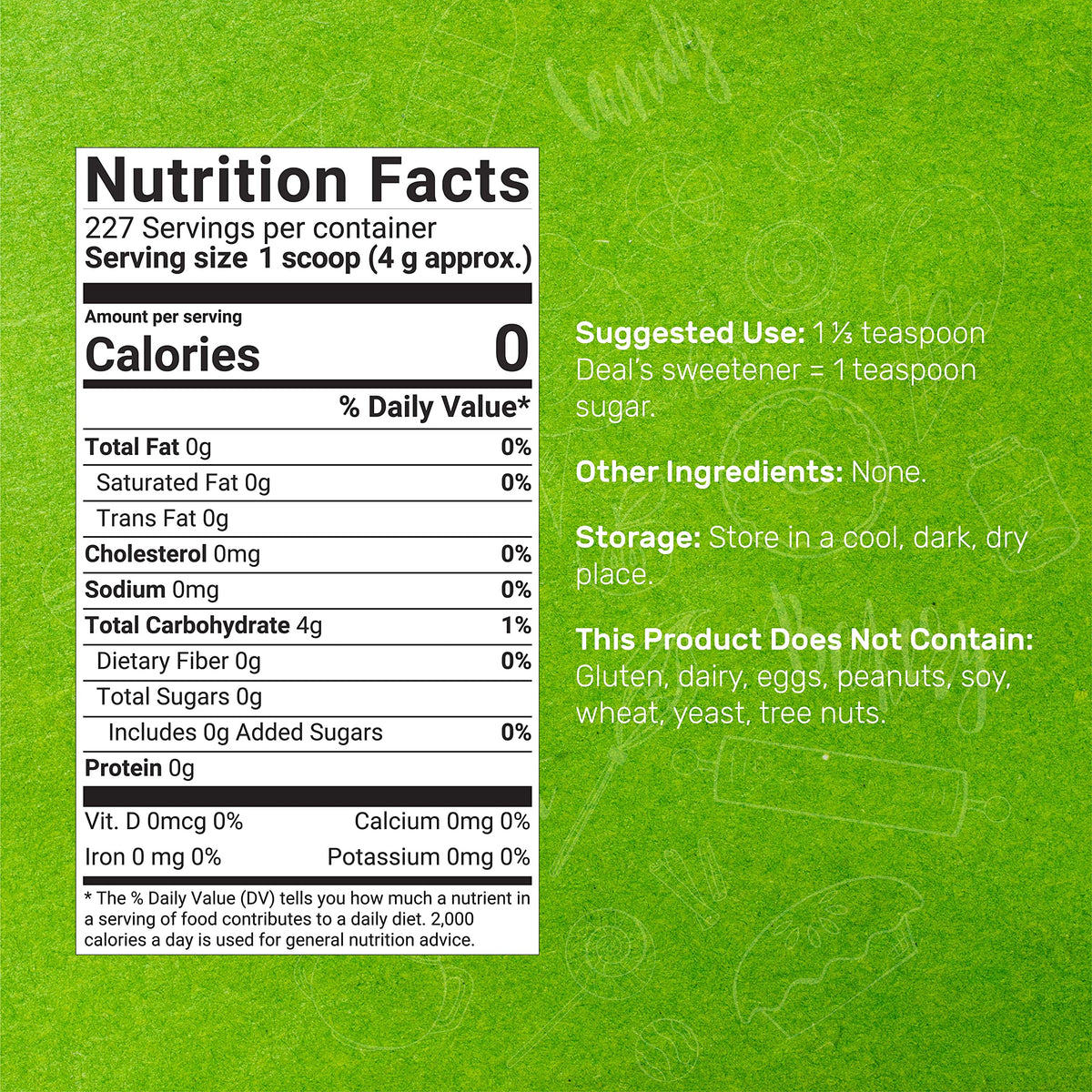 Allulose Sweetener 6 Pounds – Natural Sugar Substitutes, No Aftertaste – Keto Friendly, Vegan, Zero Net Carb, Zero Calorie – Great for Cooking & Baking