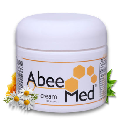 ABEE MED Extra Strength Joint & Muscle Relief Cream – Menthol Cooling & Warming Formula with Bee Pollen, Aloe & Chamomile – Fast-Absorbing Comfort Cream for Back, Knees & Muscles – 2 oz - dailyvitalstore