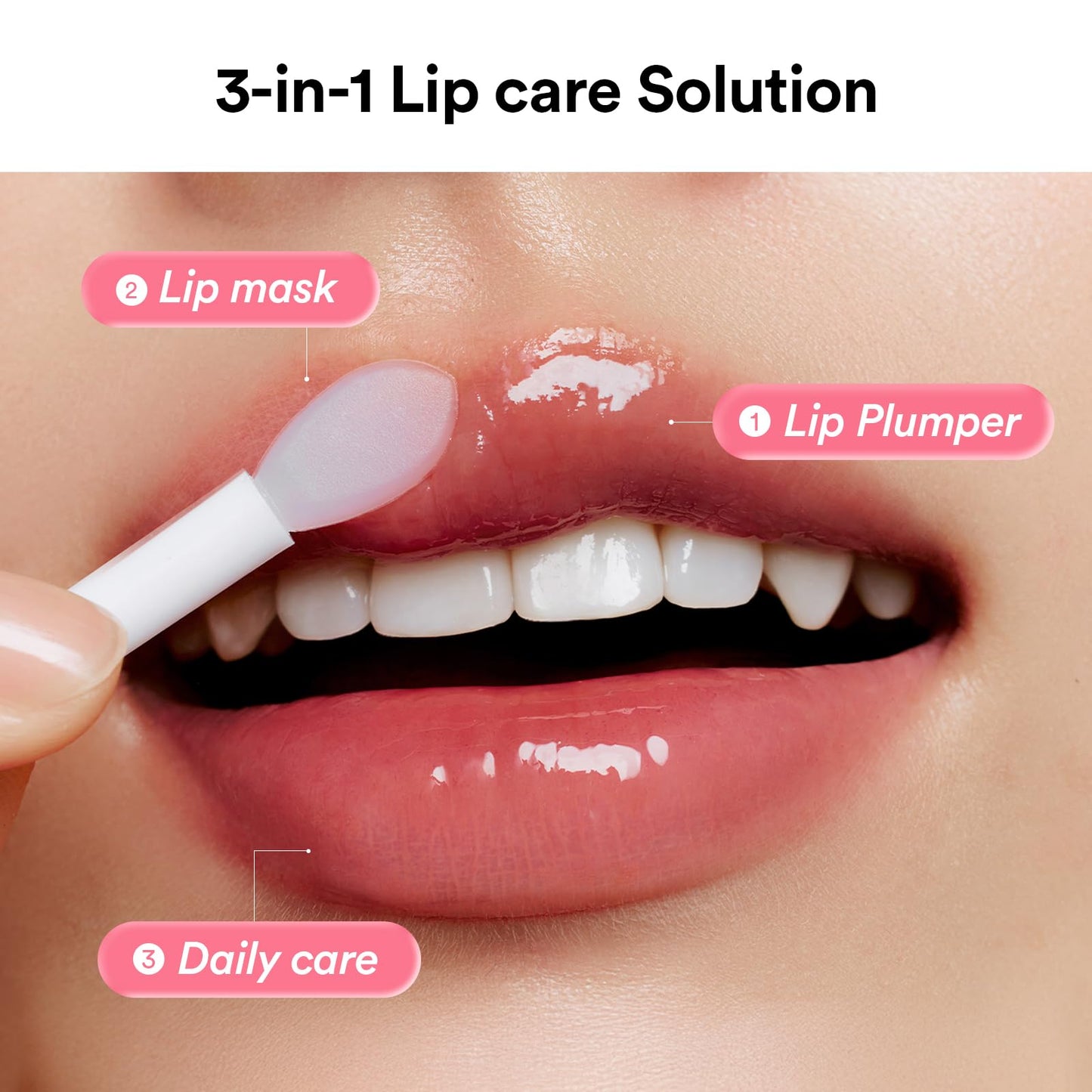 Abib PDRN Collagen Lip Mask Glazed Jelly 0.38 fl oz | Korean Lip Butter Balm Overnight Sleeping Mask Hydrating Care Moisturizer Treatment for Flakey, Dry Lips - dailyvitalstore