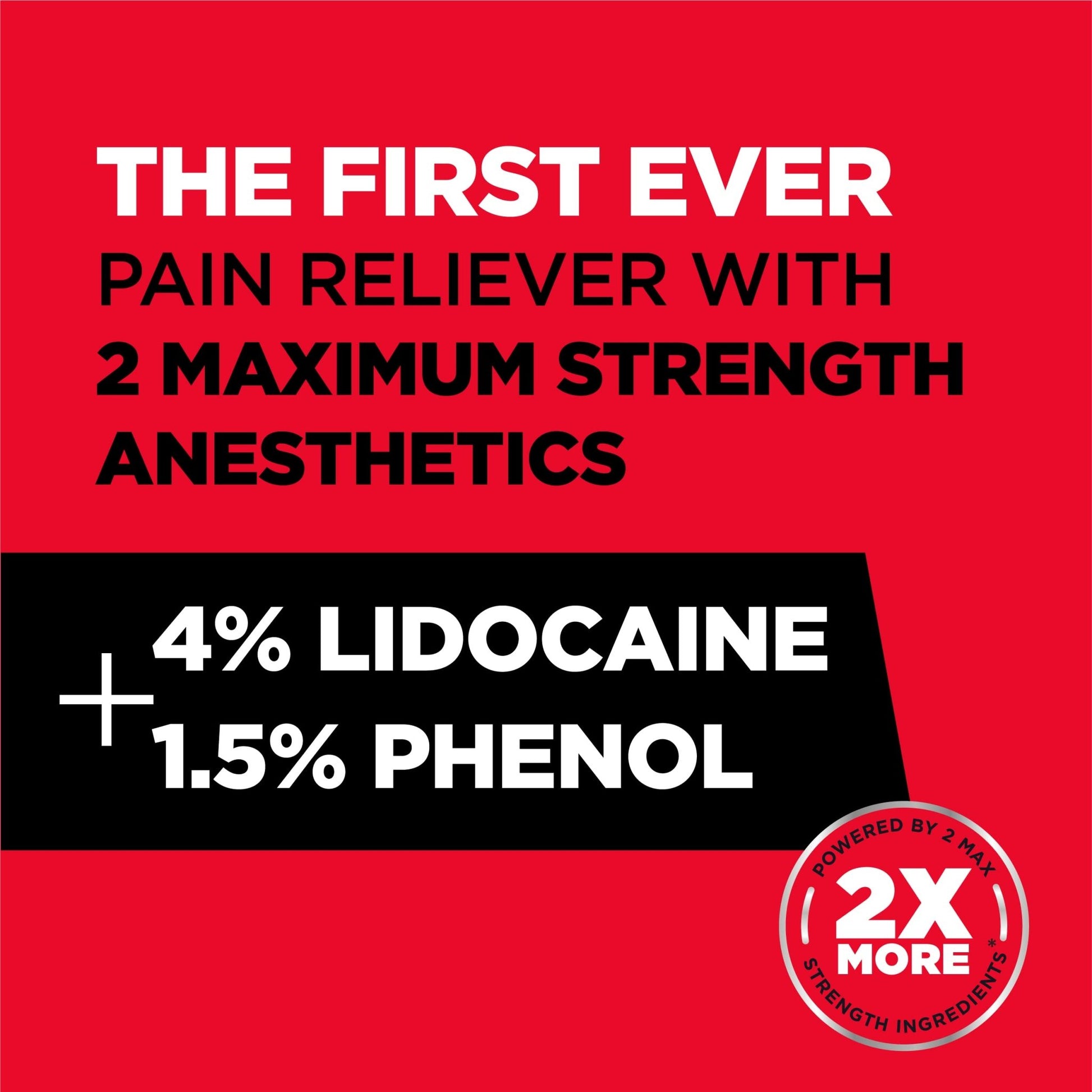 Absorbine Jr. PRO Maximum Strength Lidocaine Roll-On for Targeted Nerve and Muscle Pain Relief, 4% Lidocaine + 1.5% Phenol, Fast Acting & Long Lasting, 2.5 oz - dailyvitalstore