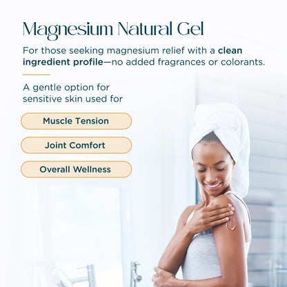 Abundant Natural Health MAG I.C. Magnesium Gel with Cucumber Stem Cells - Fast Muscle Relief, Soothing, Stingless, Safe for Sensitive Skin, Fragrance-Free, 200mL - dailyvitalstore