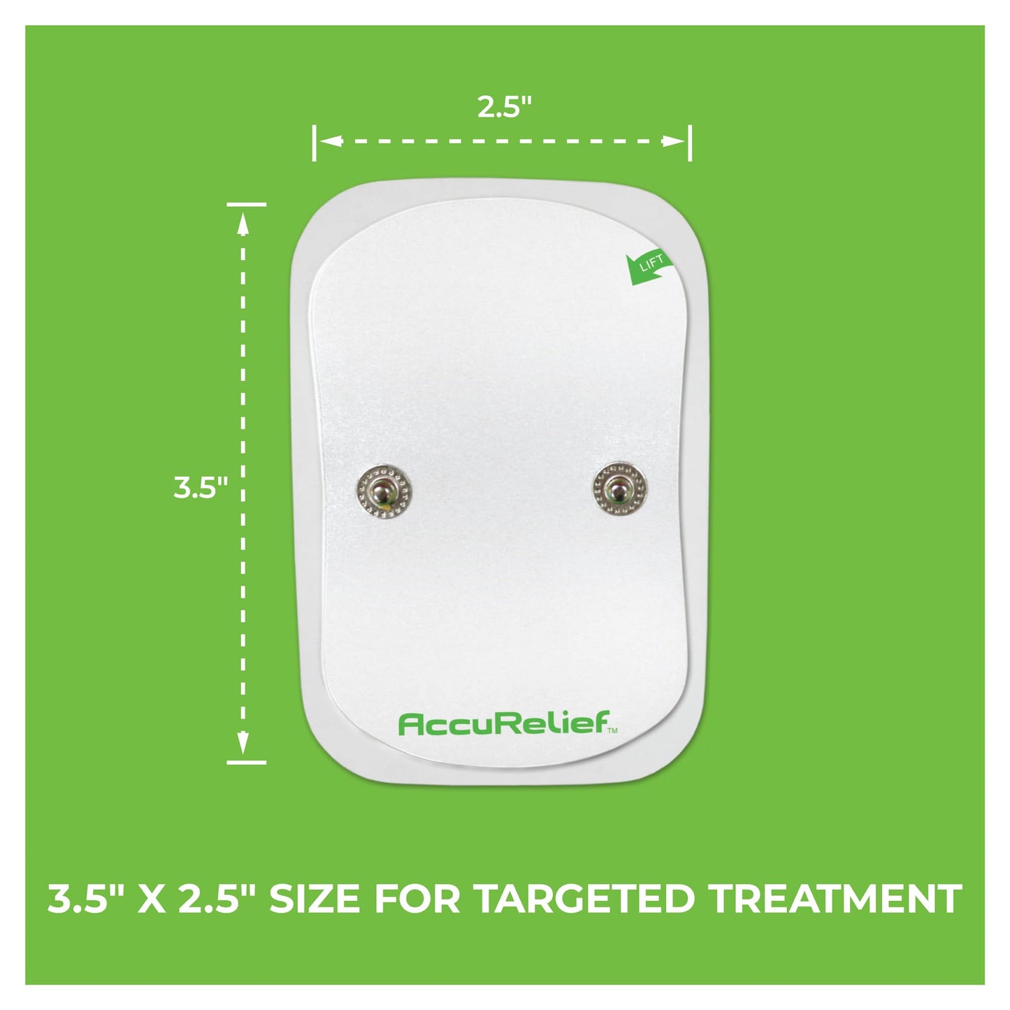 AccuRelief Wireless TENS Unit with Remote Control, TENS Pain Relief Device and Muscle Stimulator, for Back Pain, Neck Pain, Arm and Leg Pain - dailyvitalstore