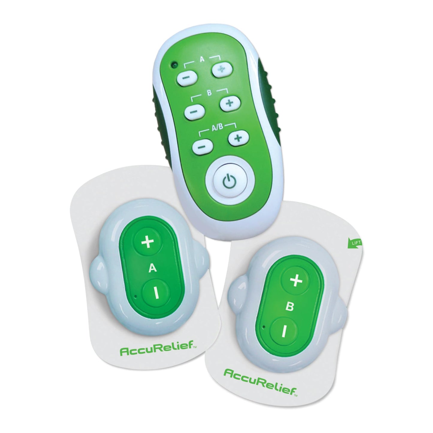 AccuRelief Wireless TENS Unit with Remote Control, TENS Pain Relief Device and Muscle Stimulator, for Back Pain, Neck Pain, Arm and Leg Pain - dailyvitalstore