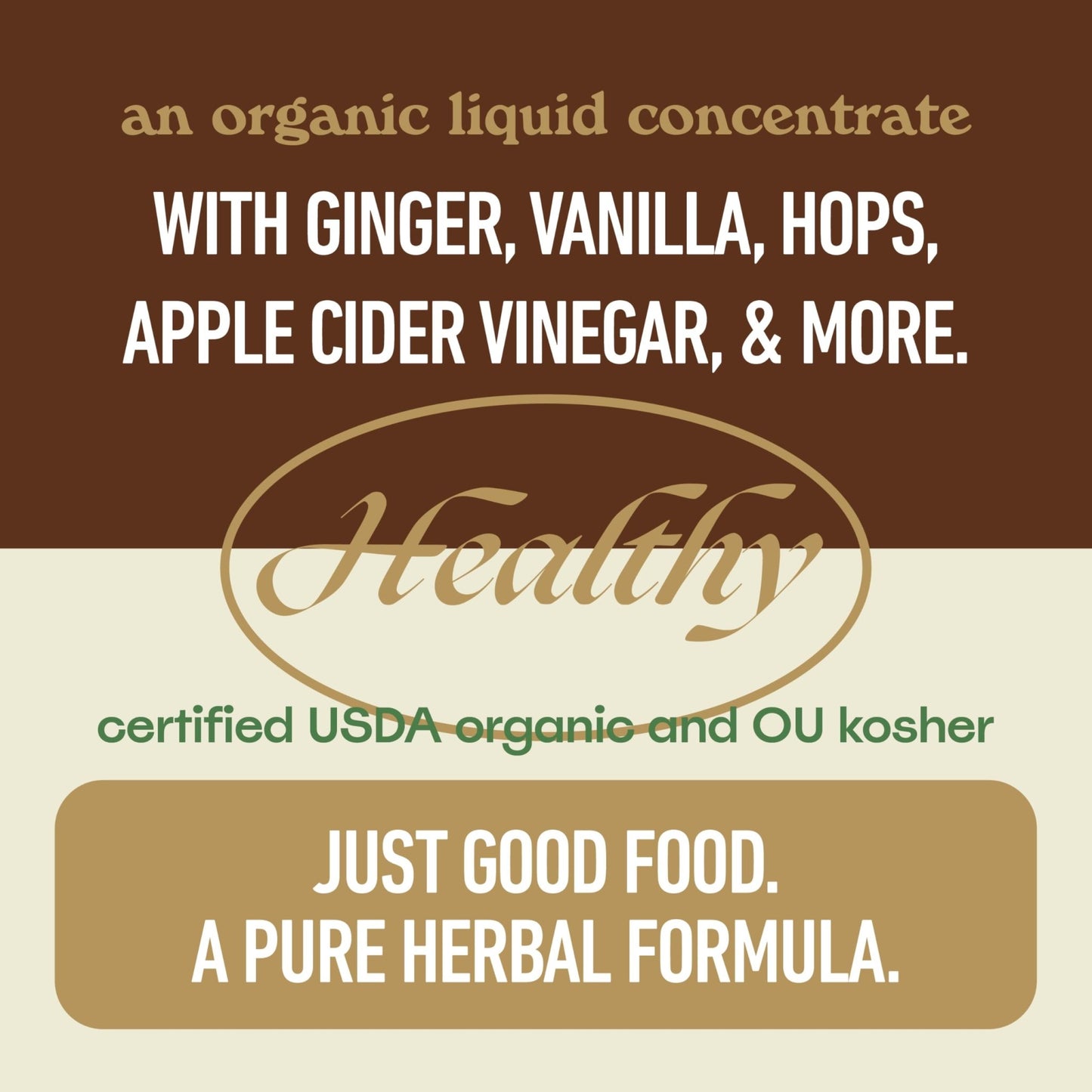Acid Reflux Relief Liquid 16oz - Organic Heartburn Support Formula, Natural GERD Aid with Aloe Ginger Garlic Vanilla, Fast Absorbing Amish Remedy, Certified Organic Kosher Made in USA Supplement - dailyvitalstore