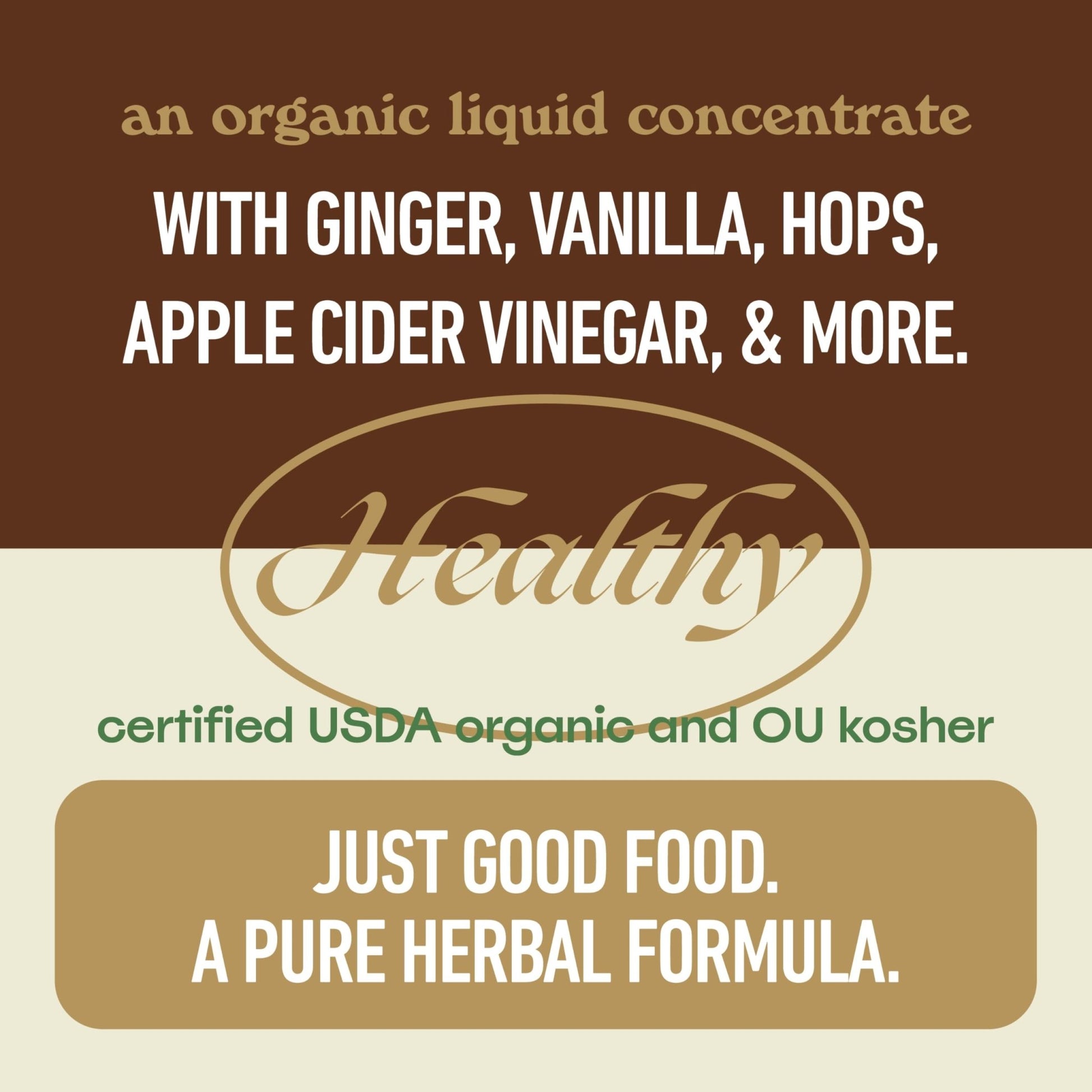 Acid Reflux Relief Liquid 16oz - Organic Heartburn Support Formula, Natural GERD Aid with Aloe Ginger Garlic Vanilla, Fast Absorbing Amish Remedy, Certified Organic Kosher Made in USA Supplement - dailyvitalstore