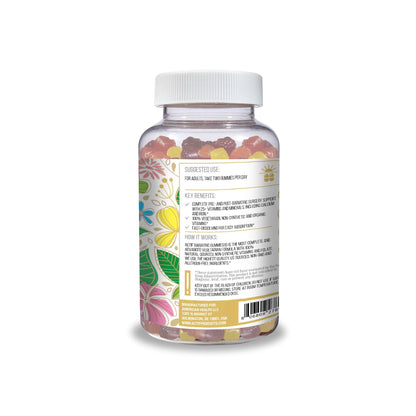 ACTIF Organic Bariatric Gummies with 25+ Organic Vitamins and Minerals for Bariatric Surgery Gastric Bypass Surgery, Advanced Formula - 90 Count - dailyvitalstore