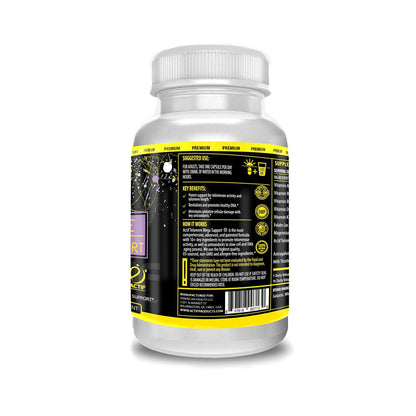 ACTIF Telomere Mega Support with 10+ Factors, Non-GMO, Telomerase and DNA Supplement for Energy, Memory and Anti-Aging, Made in USA, 60 Count - dailyvitalstore