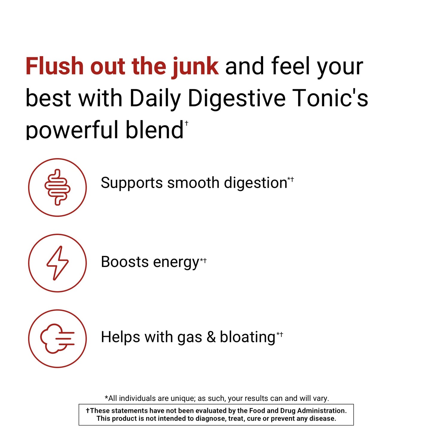 ACTIVATEDYOU Daily Digestive Tonic Kombucha - Support Healthy Digestion & Youthful, Long-Lasting Energy- Prebiotic Fiber, Probiotics, Postbiotics, Vitamin C, Berry Lemonade Flavor (30 Servings) - dailyvitalstore
