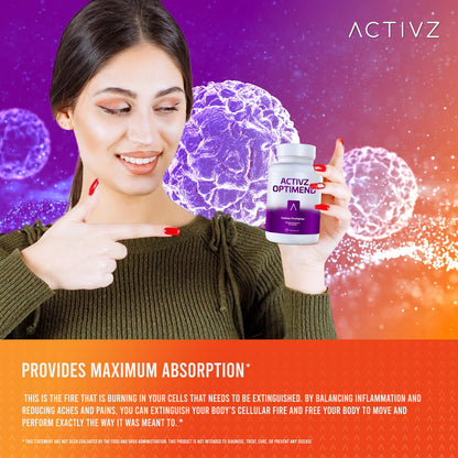 ACTIVZ Optimend - Advanced Joint Mobility and Comfort Support with Enhanced Bioavailability Using CyLoc Dextrin and DexKey Technology - 60 Capsules - dailyvitalstore