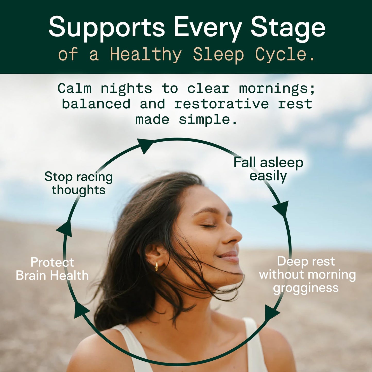 Adapt Naturals Steady Spirit Stress, Anxiety & Mood Support Supplement for Women and Men with Ashwagandha, L-Theanine, Holy Basil, Saffron, and Lemon Balm - Stress Relief Supplement - 30 Day Supply - dailyvitalstore