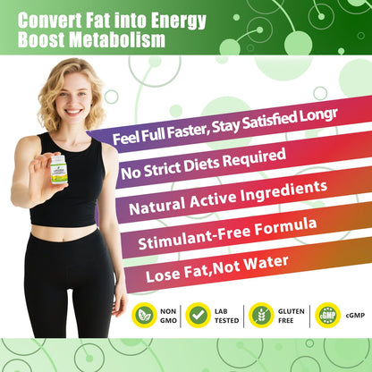 Advanced BHB Supplements, Support Natural Weight Management, Third-Party Tested, Vegan, Gluten Free, Non GMO, 60 Capsules - dailyvitalstore