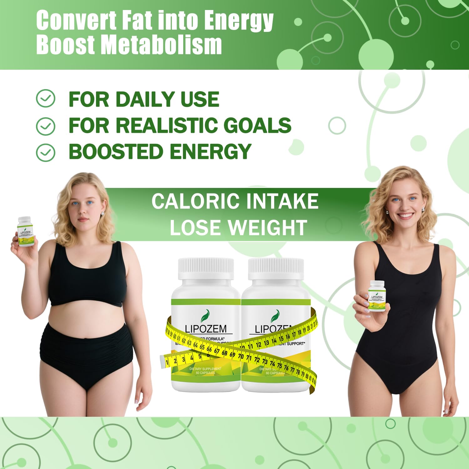 Advanced BHB Supplements, Support Natural Weight Management, Third-Party Tested, Vegan, Gluten Free, Non GMO, 60 Capsules - dailyvitalstore