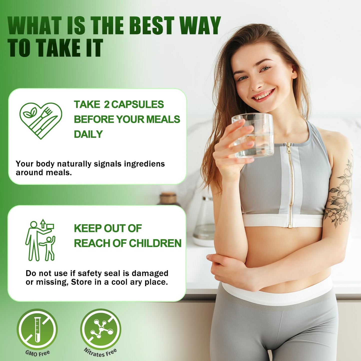 Advanced BHB Supplements, Support Natural Weight Management, Third-Party Tested, Vegan, Gluten Free, Non GMO, 60 Capsules - dailyvitalstore