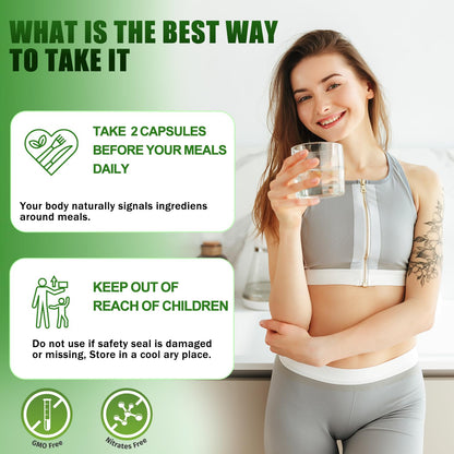 Advanced BHB Supplements, Support Natural Weight Management, Third-Party Tested, Vegan, Gluten Free, Non GMO, 60 Capsules - dailyvitalstore
