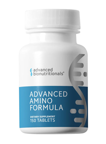Advanced Bionutritionals – Advanced Amino Formula Tablets, Amino Acid Supplement, Build Muscle, Post Workout Recovery, Energy, Stamina, Non-GMO, - dailyvitalstore