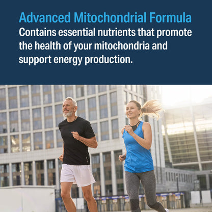 Advanced Bionutritionals – Advanced Mitochondrial Formula Support Supplement, Healthy Aging, Repair, Energy Optimizer with CoQ10, PQQ, Alpha Lipoic Acid, Gluten Free, Vegan, Non GMO (60 Tablets) - dailyvitalstore