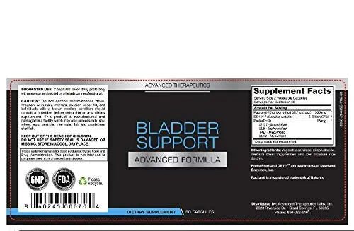 Advanced Bladder Support and Kidney Supplements Helps Support Urinary Tract imbalances and Kidney Alleviate Bladder Pain Symptoms and Urinary Pain - dailyvitalstore