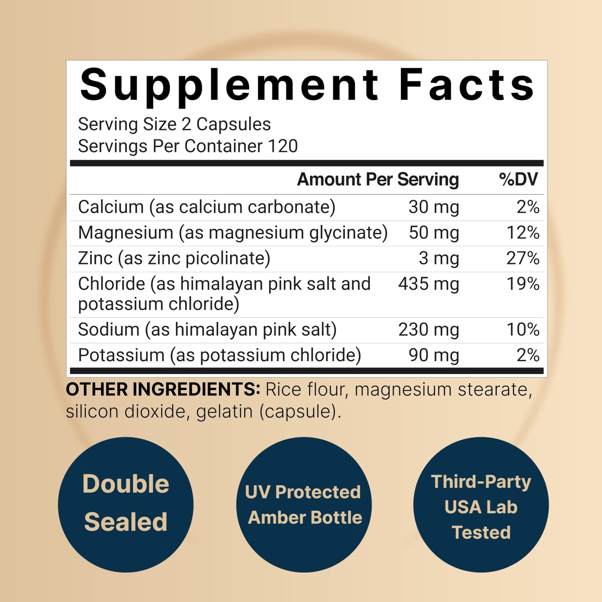 Advanced Electrolyte Pills, 240 Capsules | Salt Pills with Electrolytes for Fasting Hydrating | Made with Himalayan Pink Salt, Sodium, Potassium, Magnesium & More – Keto - dailyvitalstore