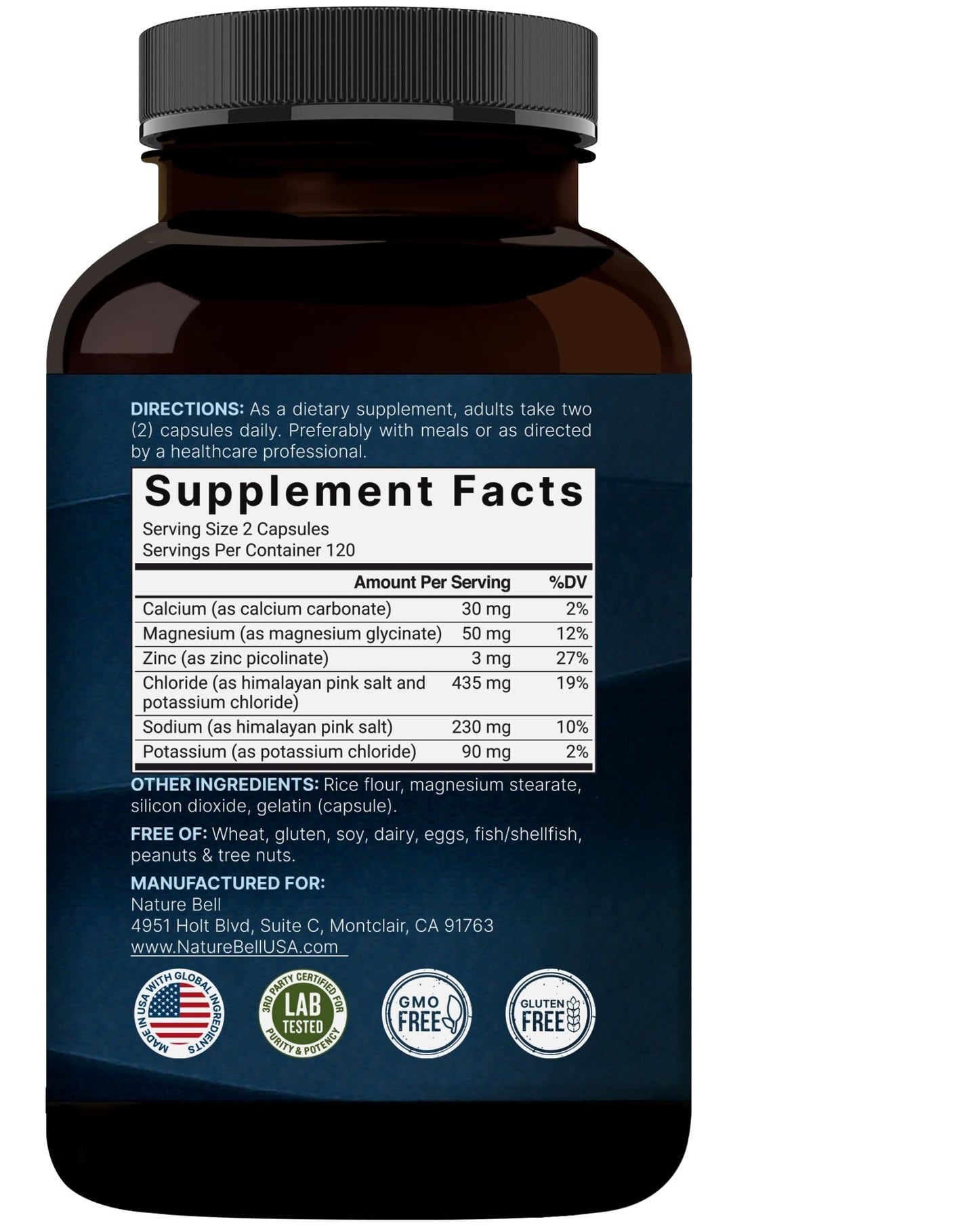 Advanced Electrolyte Pills, 240 Capsules | Salt Pills with Electrolytes for Fasting Hydrating | Made with Himalayan Pink Salt, Sodium, Potassium, Magnesium & More – Keto - dailyvitalstore