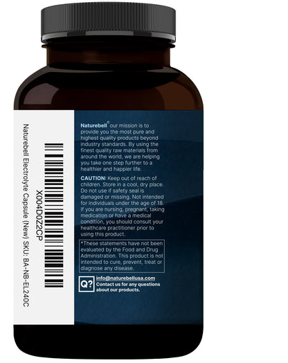 Advanced Electrolyte Pills, 240 Capsules | Salt Pills with Electrolytes for Fasting Hydrating | Made with Himalayan Pink Salt, Sodium, Potassium, Magnesium & More – Keto - dailyvitalstore