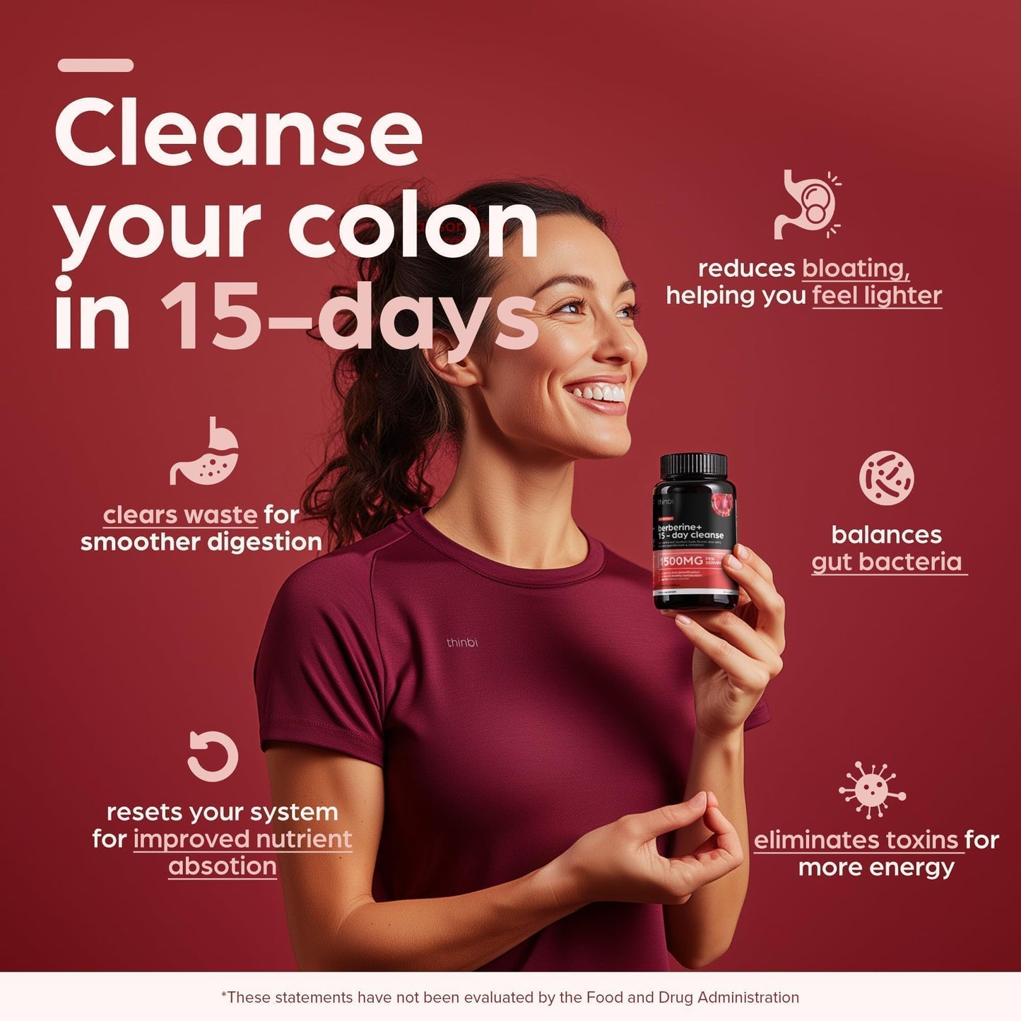 Advanced Ketogenic Colon Cleanse with 1500mg – 15 Day Parasite Detox for Men & Women – Extra Strength Formula with Senna Leaf for Rapid Constipation Relief, - dailyvitalstore