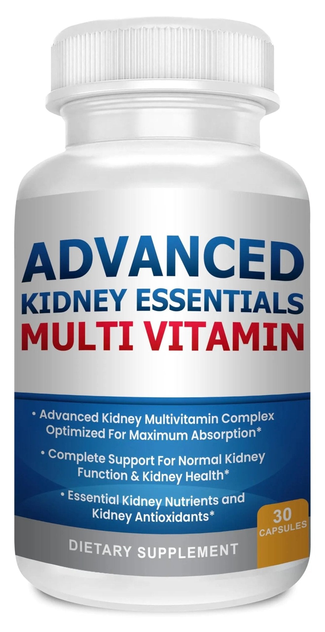 Advanced Kidney Essentials Multivitamin. Kidney Support Supplement for Complete Kidney Health. Kidney Health Supplement - dailyvitalstore