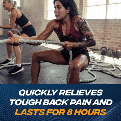 Advil Dual Action Back Pain Caplets Delivers 125mg Ibuprofen and 250mg Acetaminophen Per Dose for 8 Hours of Back Pain Relief - 144 Count - dailyvitalstore
