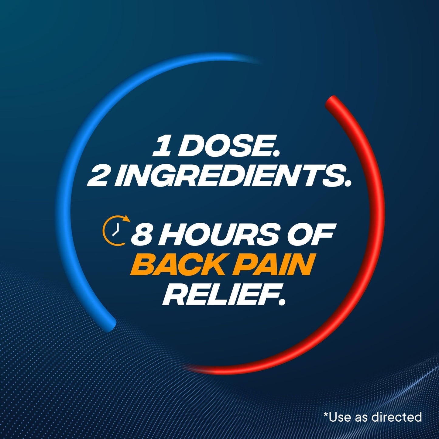 Advil Dual Action Back Pain Caplets Delivers 125mg Ibuprofen and 250mg Acetaminophen Per Dose for 8 Hours of Back Pain Relief - 144 Count - dailyvitalstore