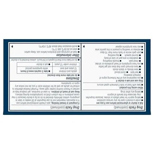 Advil Dual Action Back Pain Caplets Delivers 125mg Ibuprofen and 250mg Acetaminophen Per Dose for 8 Hours of Back Pain Relief - 144 Count - dailyvitalstore