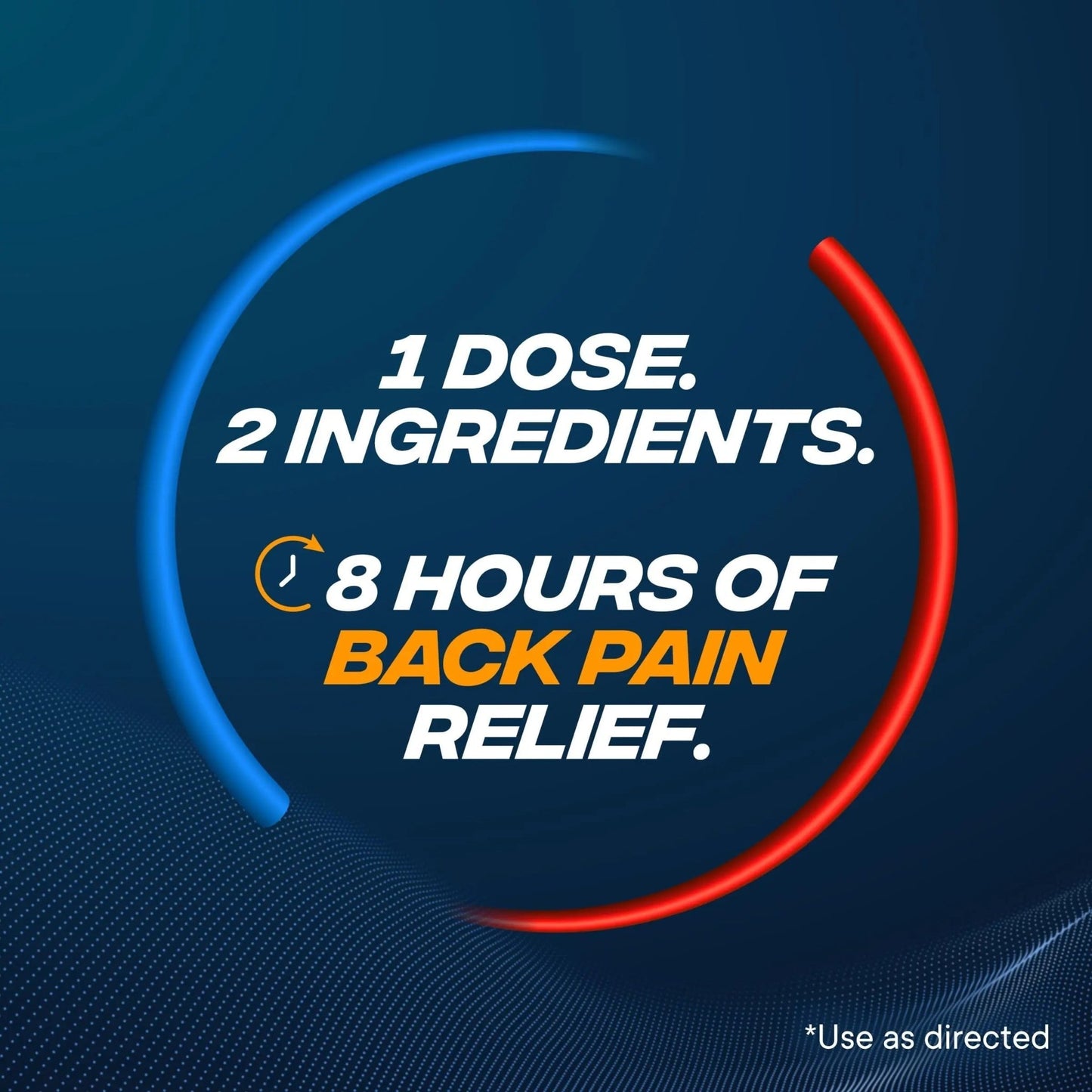 Advil Dual Action Back Pain Caplets Delivers 125mg Ibuprofen and 250mg Acetaminophen Per Dose for 8 Hours of Back Pain Relief - 144 Count - dailyvitalstore