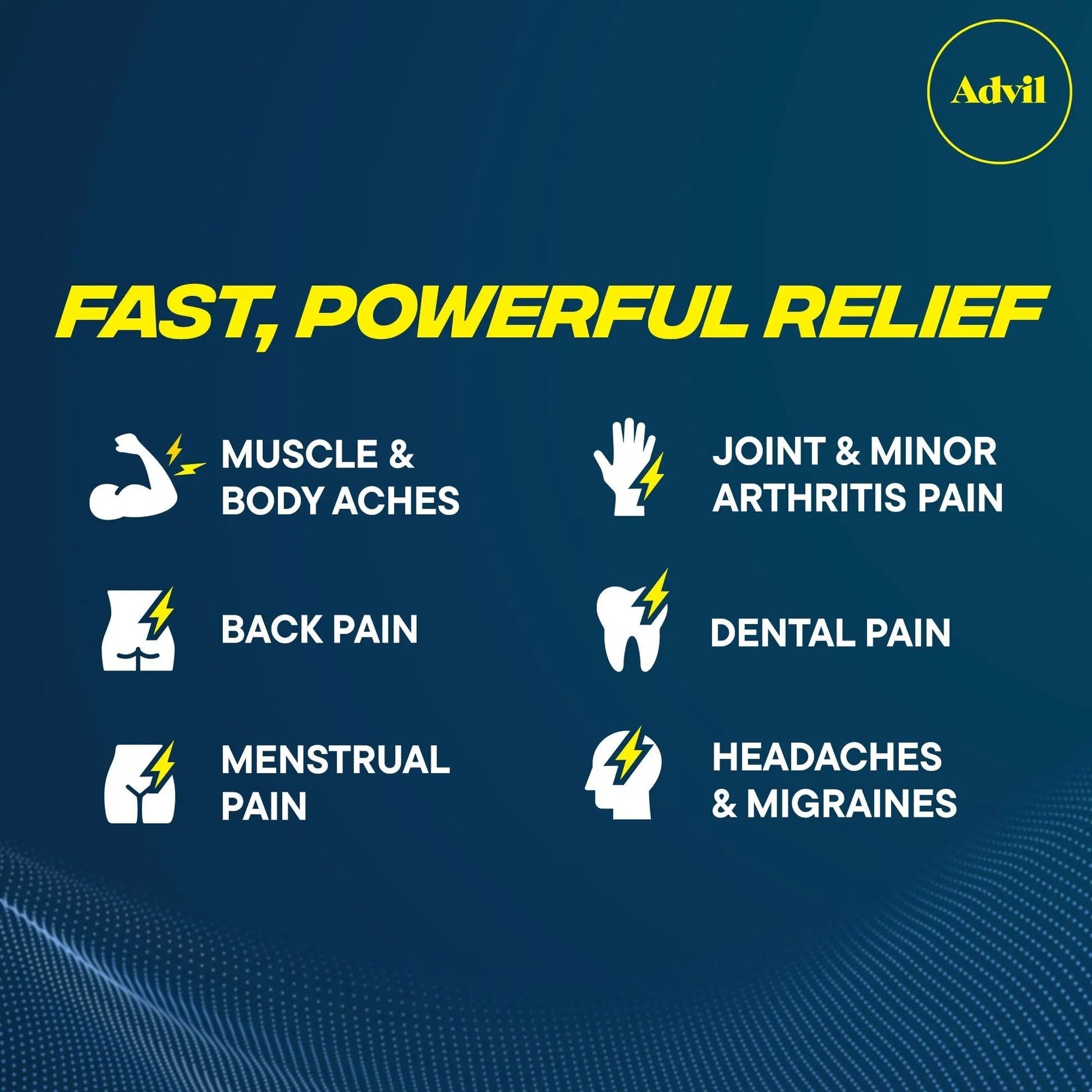 Advil Dual Action Coated Caplets, 125 Mg Ibuprofen and 250 Mg Acetaminophen per Dose (2 Dose Equivalent) for 8 Hour Pain Relief - 216 Count - dailyvitalstore
