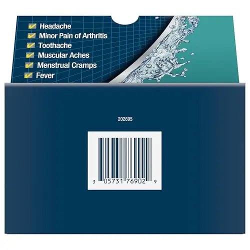 Advil Liqui-Gels minis Pain Reliever and Fever Reducer, Pain Medicine for Adults with Ibuprofen 200mg for Pain Relief - 50x2 Liquid Filled Capsules - dailyvitalstore