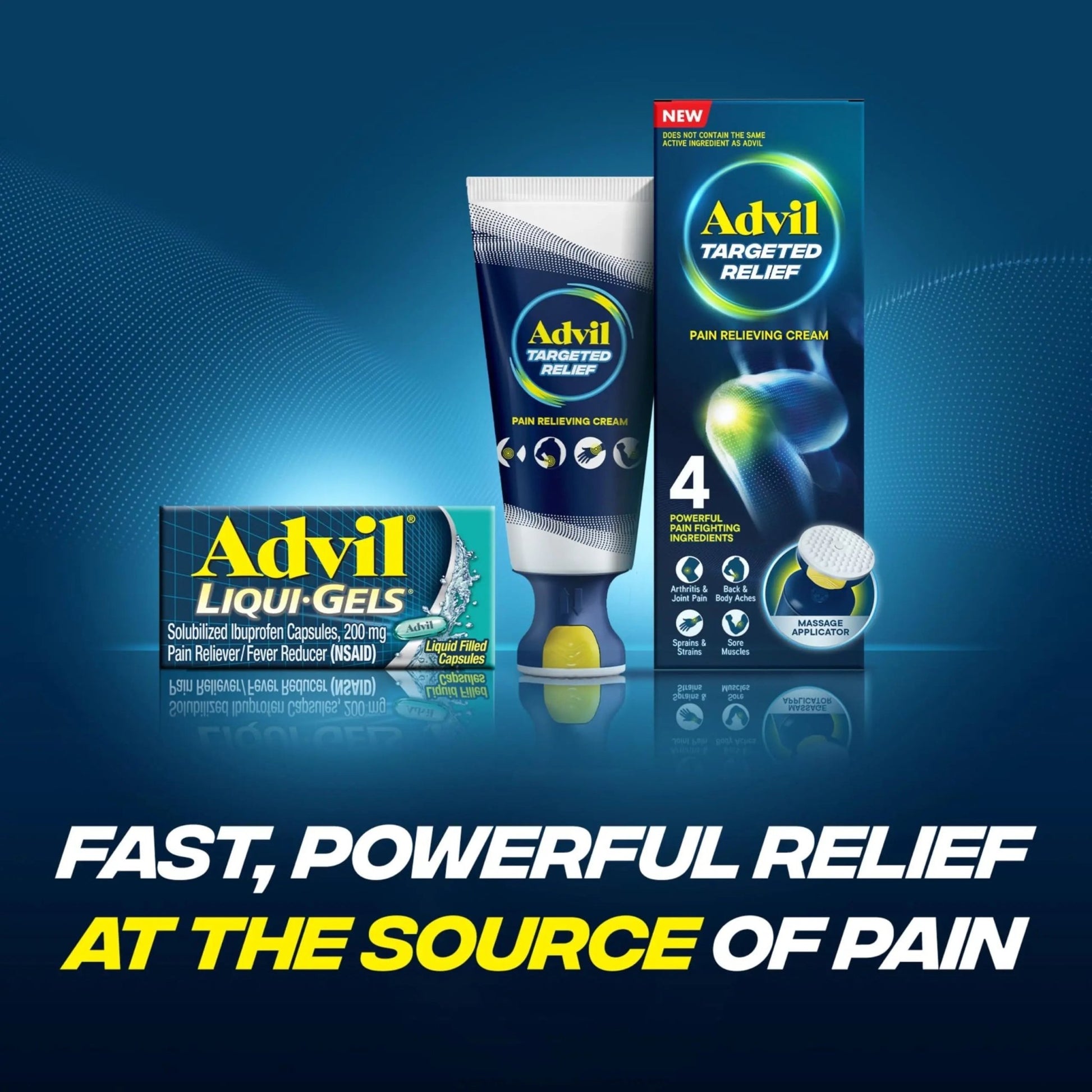 Advil Liqui-Gels Pain Reliever and Fever Reducer, Pain Medicine for Adults with Ibuprofen 200mg for Headache, Backache, Menstrual Pain and Joint Pain Relief - 160 Liquid Filled Capsules - dailyvitalstore