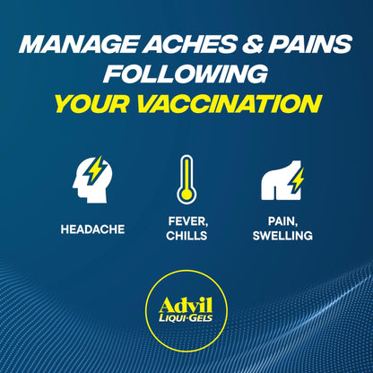 Advil Liqui-Gels Pain Reliever and Fever Reducer, Pain Medicine for Adults with Ibuprofen 200mg for Headache, Backache, Menstrual Pain and Joint Pain Relief - 200 Capsules, Advil PM Ibuprofen - 2 Ct - dailyvitalstore