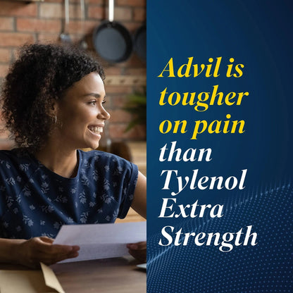 Advil Liqui-Gels Pain Reliever and Fever Reducer, Pain Medicine for Adults with Ibuprofen 200mg for Headache, Backache, Menstrual Pain and Joint Pain Relief - 50x2 Liquid Filled Capsules - dailyvitalstore