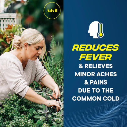 Advil Pain Reliever and Fever Reducer, Ibuprofen 200mg for Pain Relief - 24 Coated Tablets - dailyvitalstore