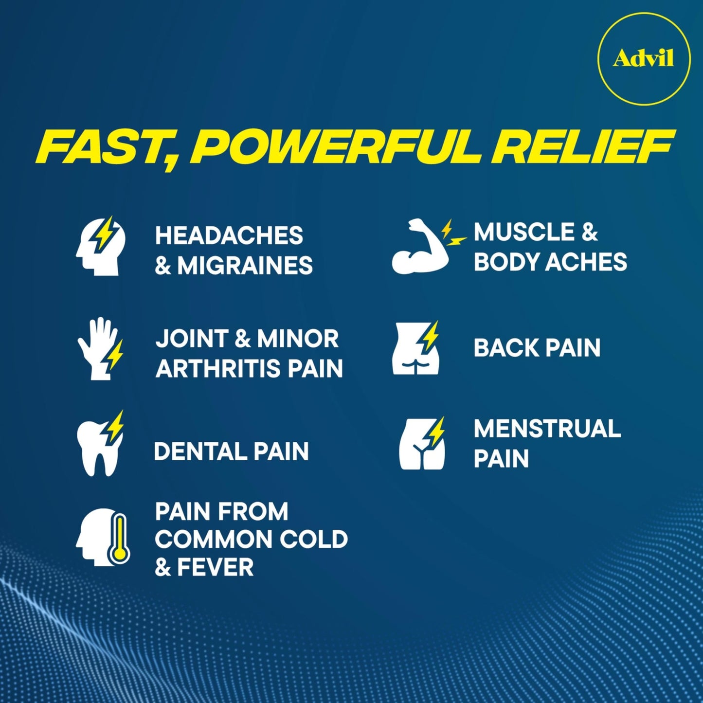 Advil Pain Reliever and Fever Reducer, Ibuprofen 200mg for Pain Relief - 300 Count, Advil PM Pain Reliever and Nighttime Sleep Aid, Ibuprofen for Pain Relief and Diphenhydramine Citrate - 2 Count - dailyvitalstore