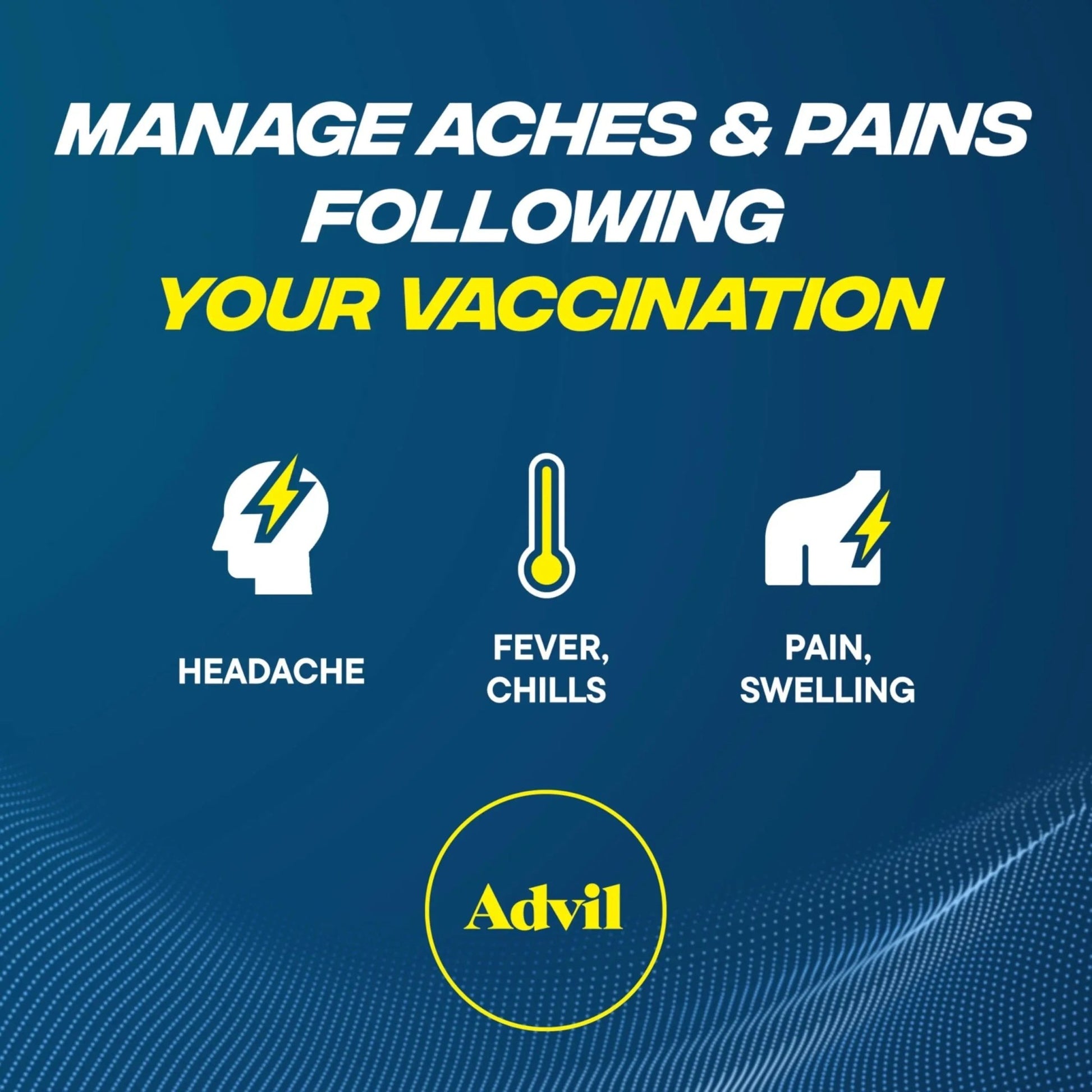 Advil Pain Reliever and Fever Reducer, Pain Relief Medicine with Ibuprofen 200mg for Headache, Backache, Menstrual Pain and Joint Pain Relief - 50x2 Coated Tablets - dailyvitalstore