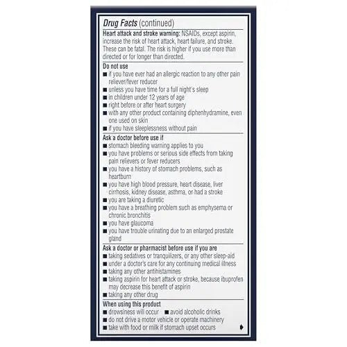 Advil PM Liqui-Gels Minis, 80 Liquid Filled Capsules - dailyvitalstore