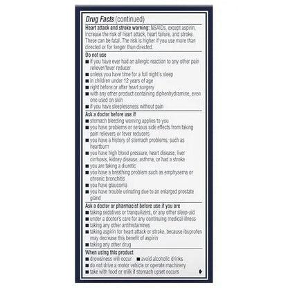 Advil PM Liqui-Gels Minis, 80 Liquid Filled Capsules - dailyvitalstore