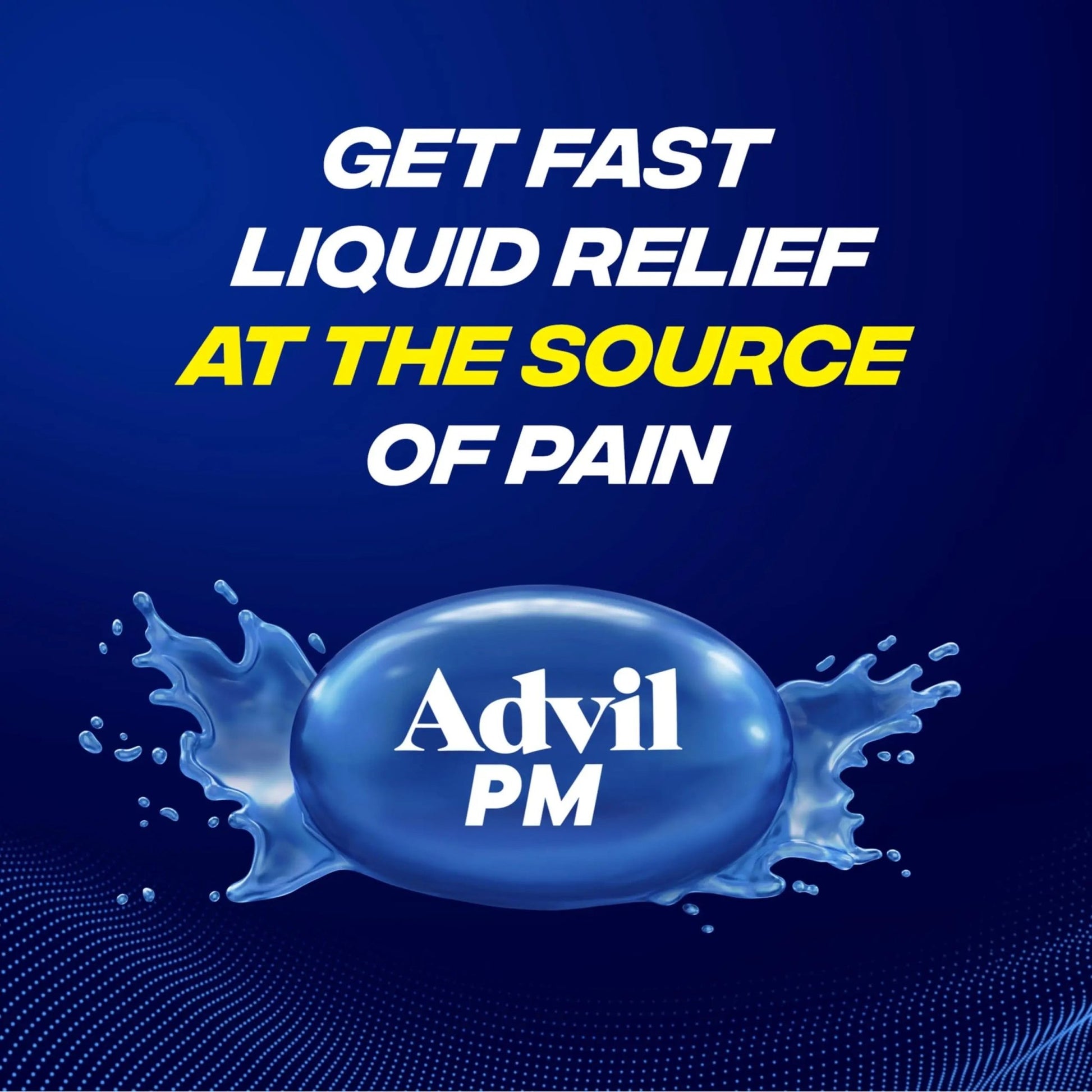 Advil PM Liqui-Gels Pain Reliever and Nighttime Sleep Aid, Pain Medicine with Ibuprofen for Pain Relief and Diphenhydramine HCL for a Sleep Aid - 2x80 Liquid Filled Capsules - dailyvitalstore