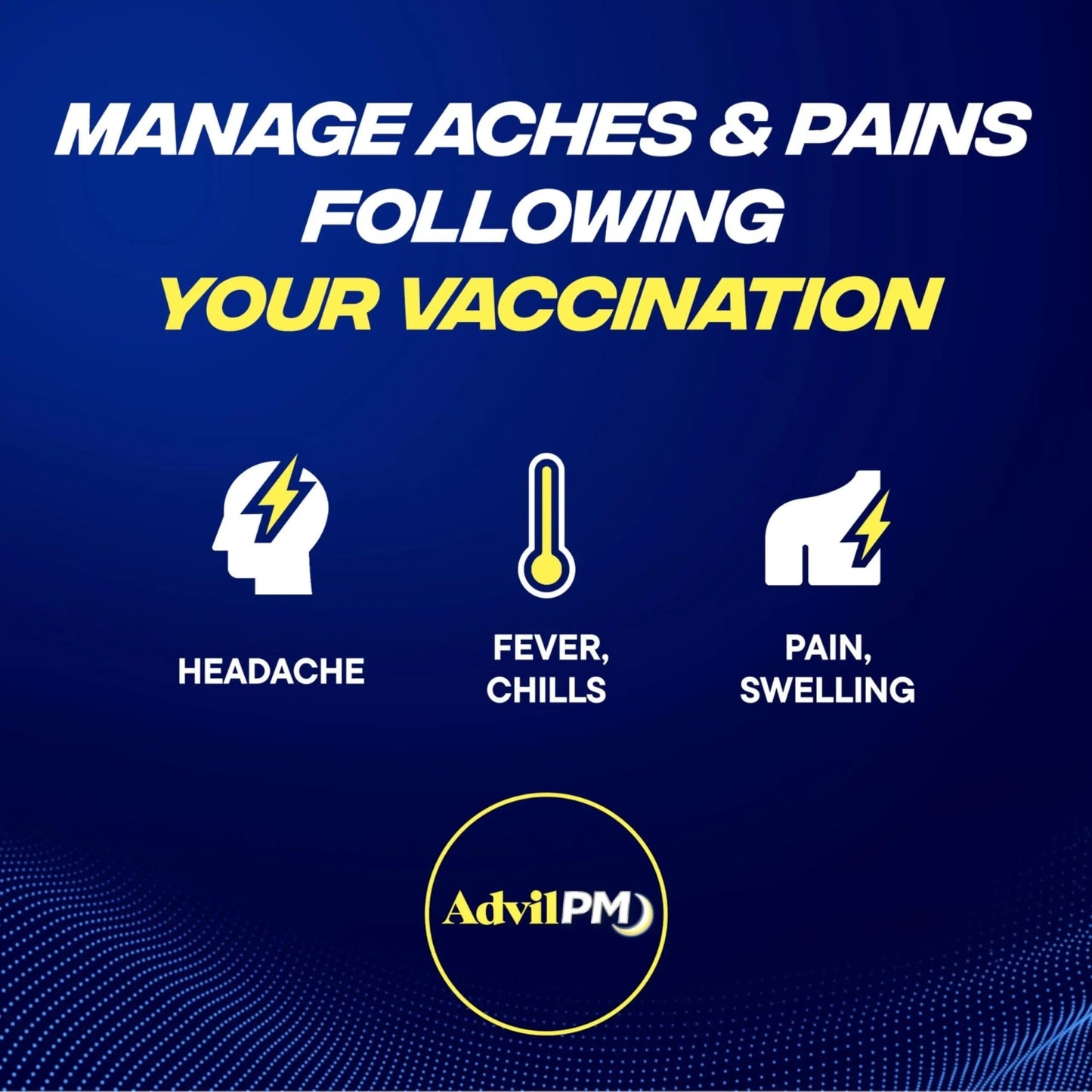 Advil PM Pain Reliever and Nighttime Sleep Aid, Pain Medicine with Ibuprofen for Pain Relief and Diphenhydramine Citrate for a Sleep Aid - 80 Coated Caplets - dailyvitalstore