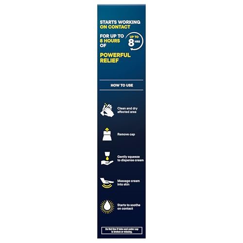 Advil Targeted Relief Pain Relieving Cream, Up to 8 Hours of Powerful Relief of Minor Arthritis Pain, Joint Pain, Lower Back Pain and Muscle Pain - 4 oz - dailyvitalstore