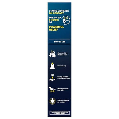 Advil Targeted Relief Pain Relieving Cream, Up to 8 Hours of Powerful Relief of Minor Arthritis Pain, Joint Pain, Lower Back Pain and Muscle Pain - 4 oz - dailyvitalstore