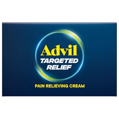 Advil Targeted Relief Pain Relieving Cream, Up to 8 Hours of Powerful Relief of Minor Arthritis Pain, Joint Pain, Lower Back Pain and Muscle Pain - 4 oz - dailyvitalstore