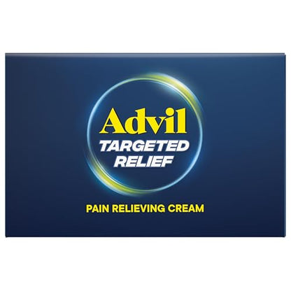 Advil Targeted Relief Pain Relieving Cream with Massage Applicator, Up to 8 Hours of Powerful Relief of Minor Arthritis Pain, Joint Pain, Lower Back Pain and Muscle Pain, 2.5 oz - dailyvitalstore